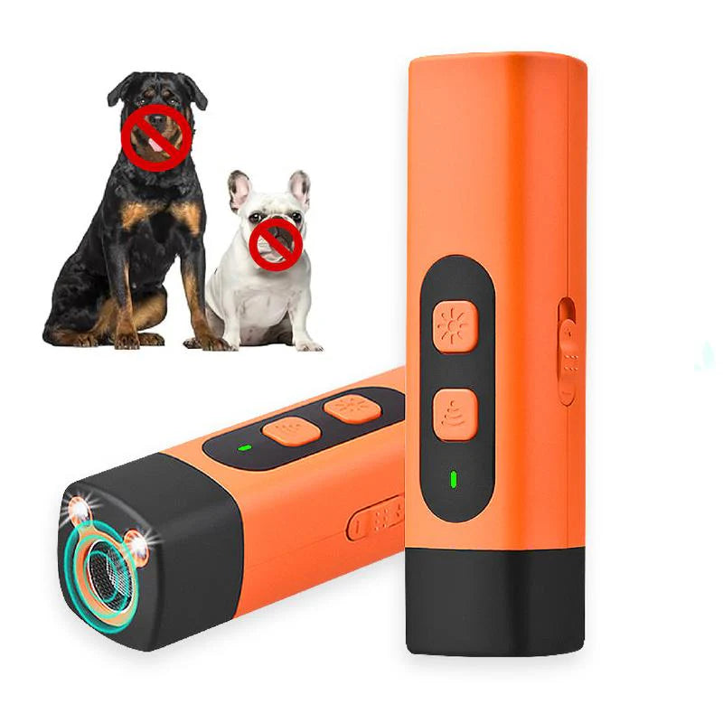 Professional Sonic Emitters Dog Training Tool with LED Flashlight