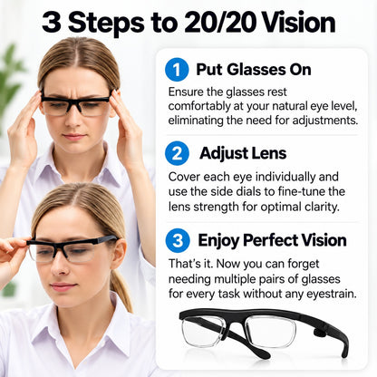 Adjustable Vision Glasses