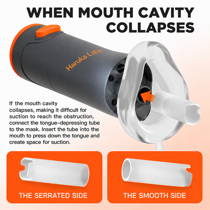 Portable Choking Rescue Device with 3 Masks