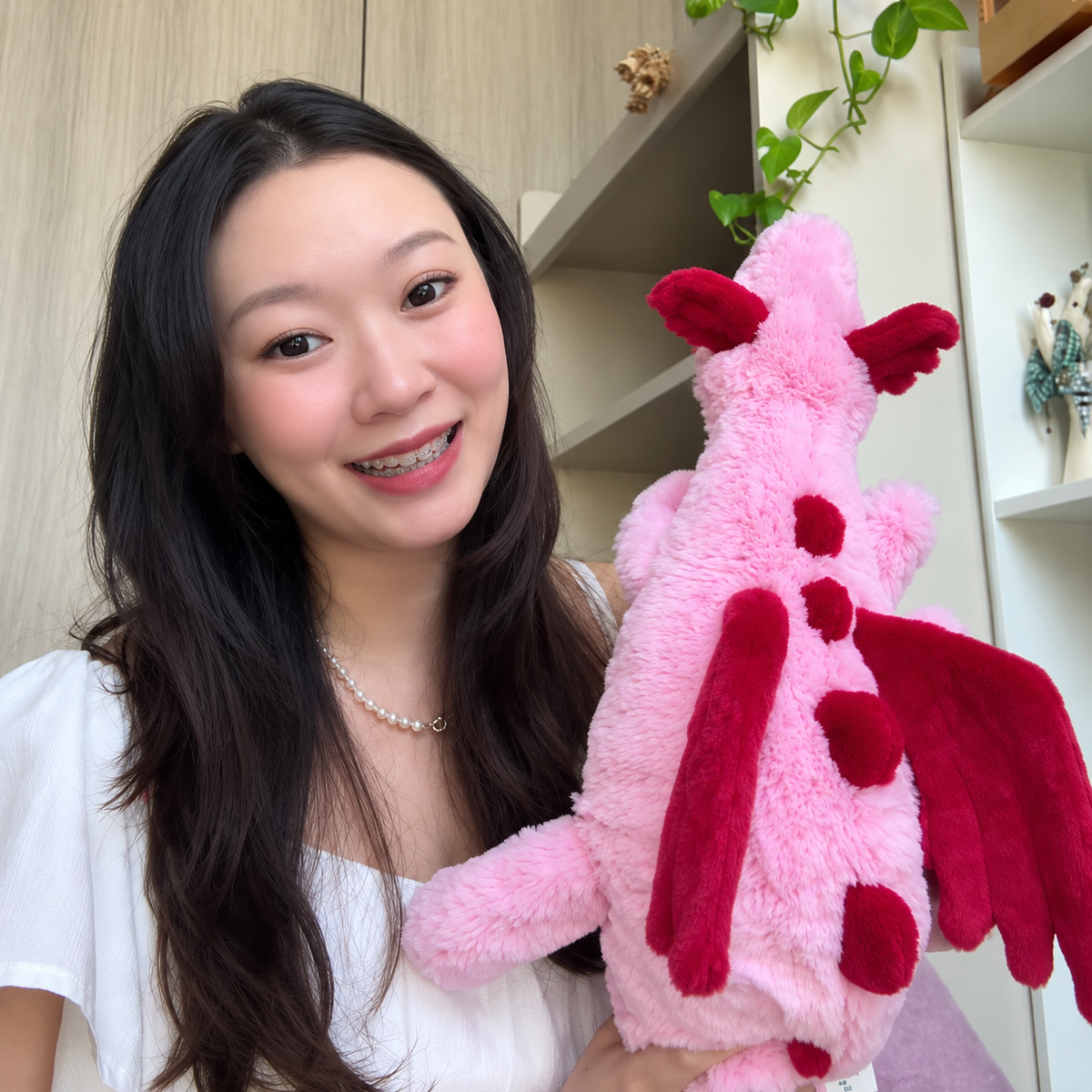 Heart Dragon Plush