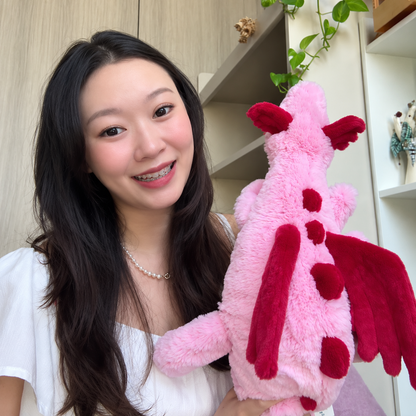 Heart Dragon Plush
