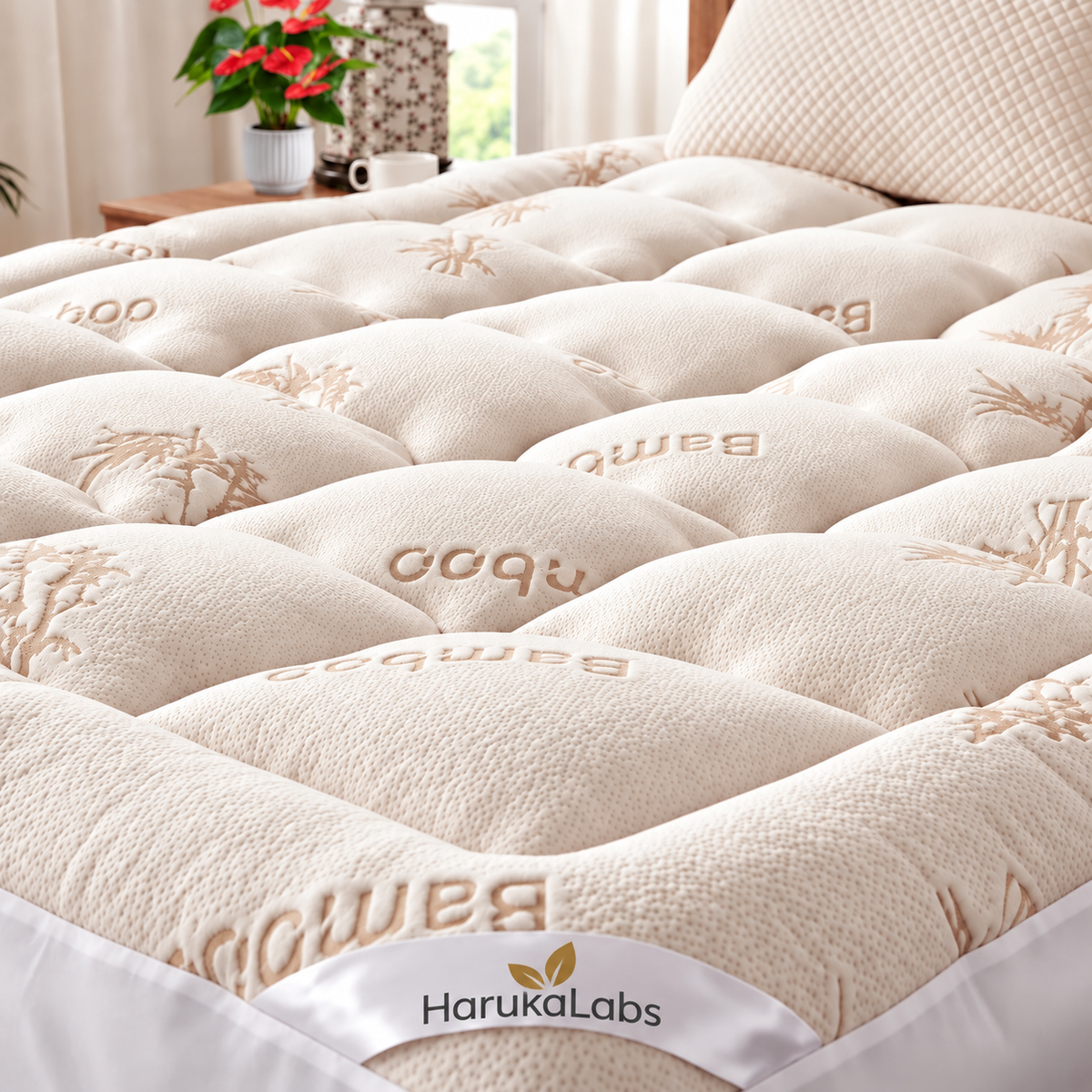 3D Fill Luxurious Bamboo Mattress Topper