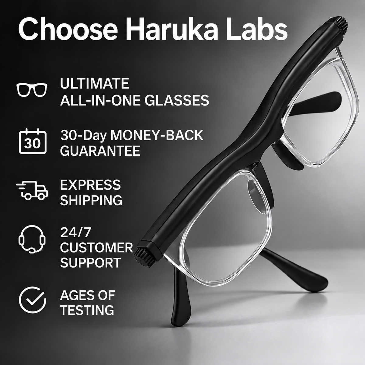 Adjustable Vision Glasses