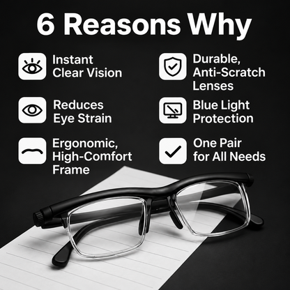 Adjustable Vision Glasses