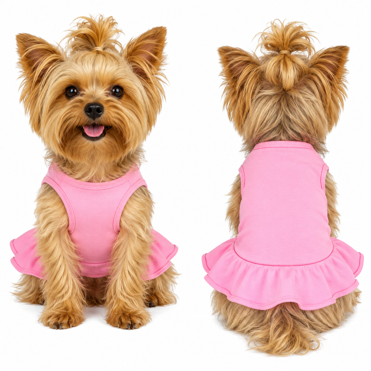 Baby Pink Dog Dress