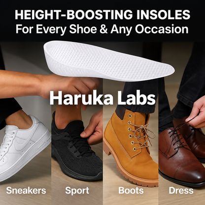 Insoles - Instantly Add 3 Inches of Height