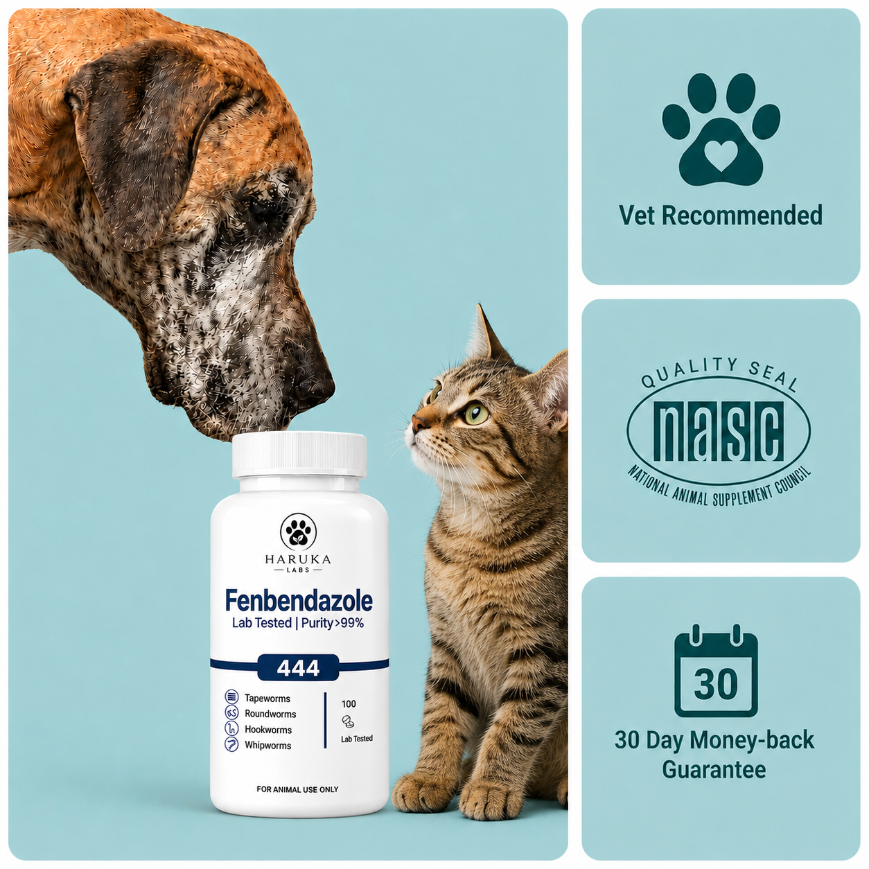 Haruka Labs Fenbendazole 444 mg