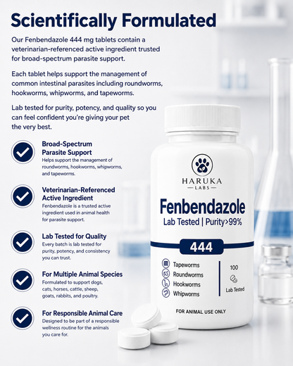 Haruka Labs Fenbendazole 444 mg