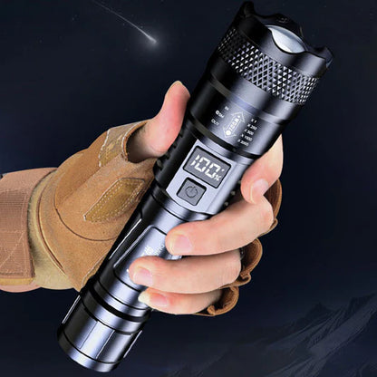 Strong Retractable LED Flashlight