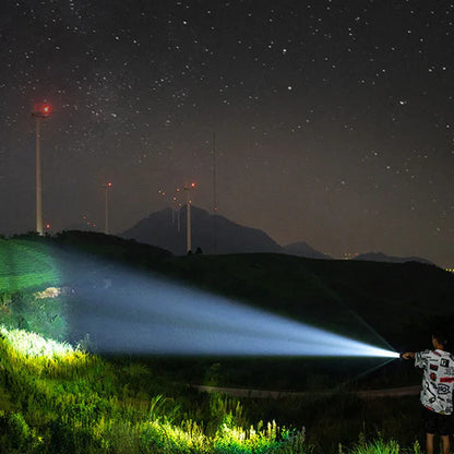Strong Retractable LED Flashlight
